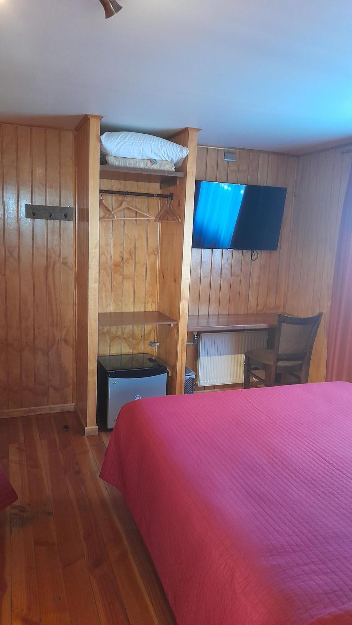 Cafe & Hostal Acurruka Curacautín Eksteriør bilde