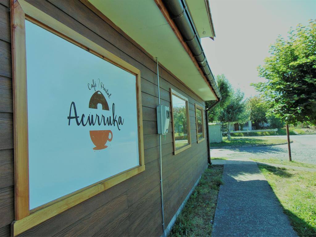 Cafe & Hostal Acurruka Curacautín Eksteriør bilde
